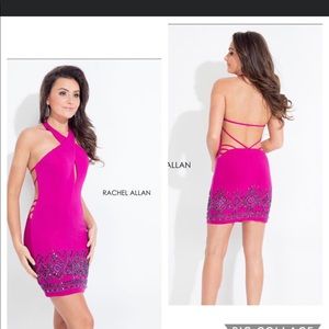 Rachel Allan short cocktail dress